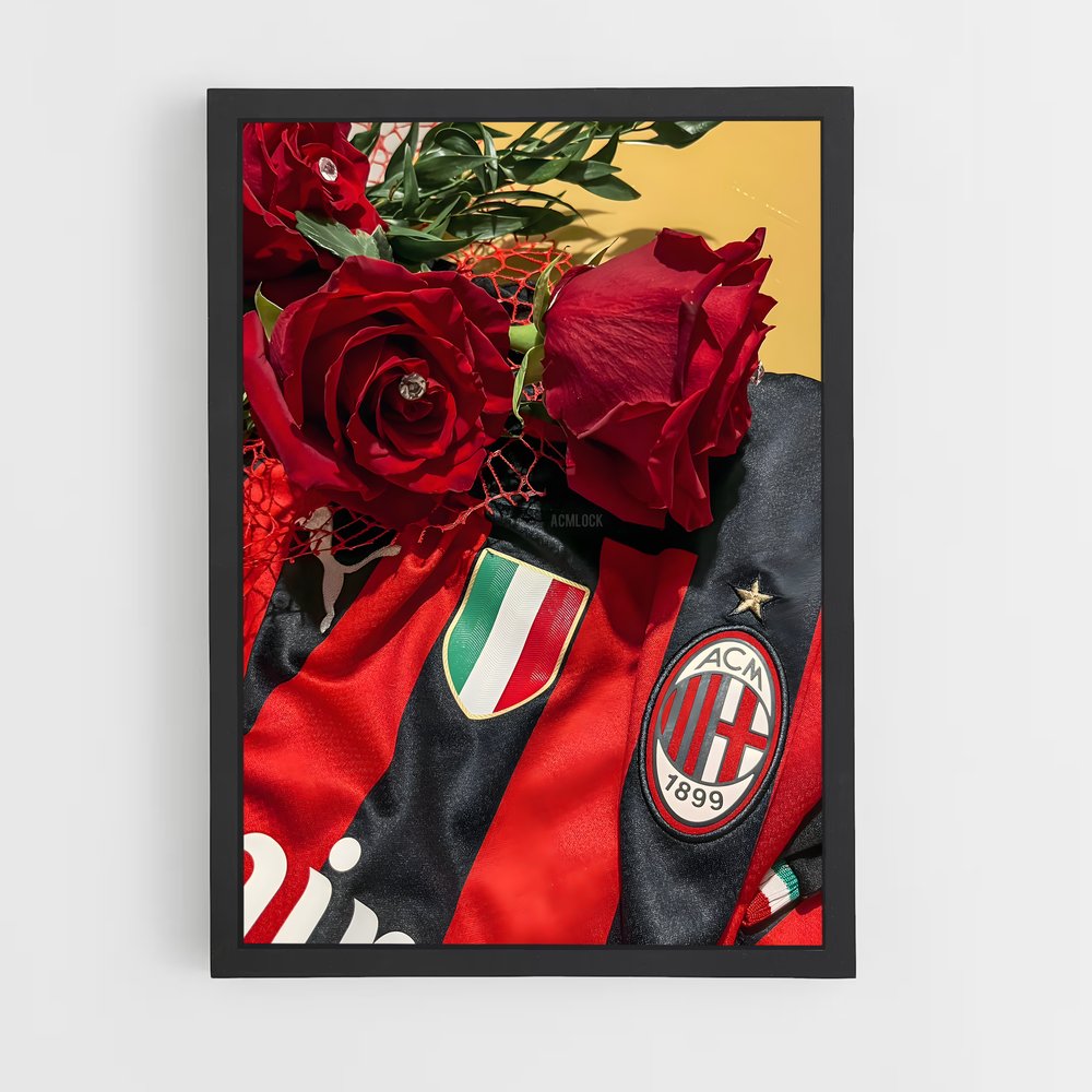 Poster Roses Rossoneri (vue 2)